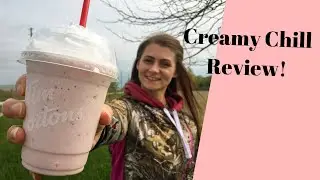 This is supposed to be a milkshake?? Tim Hortons Creamy Chill Review!!