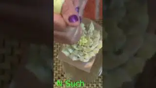 White lotus flower 🪷 large bloom, Made from soap  #shortsvideo #shortsfeed #soapmaking #howto