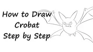 How to Draw Crobat Step by Step - by Laor Arts