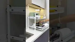 Unique home accessories and kitchen appliances rack 🙂 #kitchen #rack #accessorirs #shorts