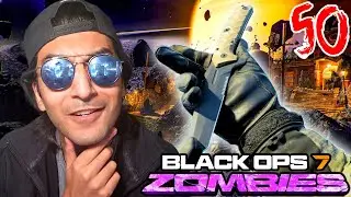 ROUND 50 MELEE ONLY!?! | Call Of Duty Black Ops 7 Zombies Astra Round 50 Melee Only + More!!!