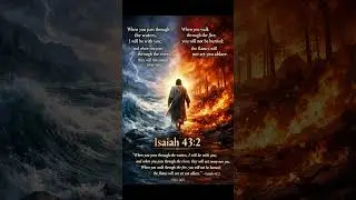 You may pass through the fire,but you will never pass through it alone. #jesuschrist #walkbyfaith