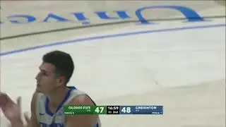 Colorado State Basketball (M): Highlights vs. Creighton