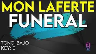 Mon Laferte - Funeral - Karaoke Instrumental - Bajo