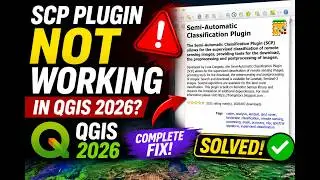SCP NOT WORKING AFTER INSTALLATION IN QGIS 2026? Here's How to Fix It!