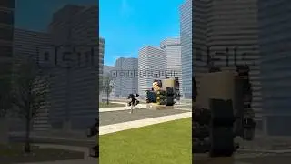 chased large tv woman