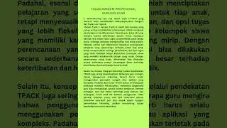 Refrensi Tugas Mandiri & Tugas Refleksi Modul Pedagogik Guru kelas  MI #ppg2025 #ppgkemenag2025