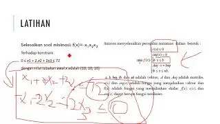 Optimasi multivariabel dengan fminsearch dan fmincon pada MATLAB | part 2