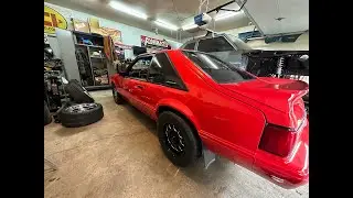 1993 LX Mustang VMS Racing wheels with MT ET Street S/S Radial Tire P275/50R15