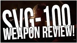 Black Ops 3 Zombies - [ SVG-100 ] SNIPER RIFLE Weapon Review!