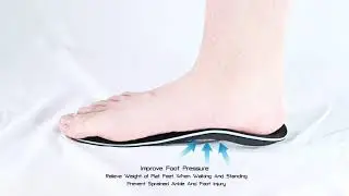 BANGNISTEP&trade; NEW ORTHOTIC ARCH SUPPORT INSOLE