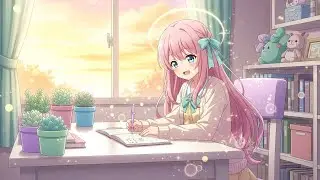 Cozy Cafe Bossa Nova: Relaxing Lofi Jazz Study Music with Gentle Rain Sounds for Focus & Reading