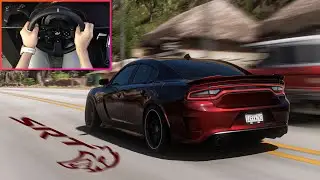 Dodge Charger SRT Hellcat 1000HP Forza Horizon 5 Aggressive Driving