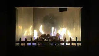 Night Fire Home Gas Fireplace