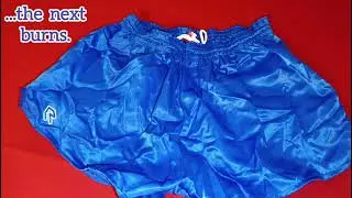 2 nylon shorts and one shiny nylon jacket are next.