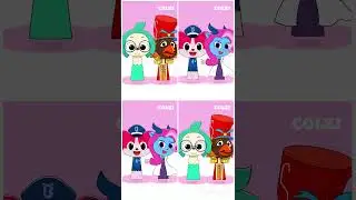 Sprunki OC Sheriff Papillon meets Dr Antel & Hogi meets Cosmo Phase 4 #incredibox #sprunki #duet