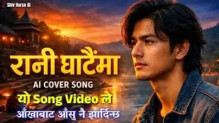 रानी घाटैमा 🔥 || Kina Kada Ropyeuni Nirmaya Aaune Bataima 💔 | Ai Cover Song 
