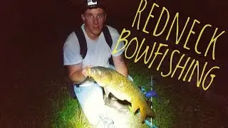BOWFISHING FROM THE BANK AT NIGHT?!?!