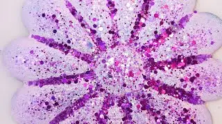 Purple Flower for Domestic Violence Awareness Month 💜 ASMR GYM CHALK CRUSH