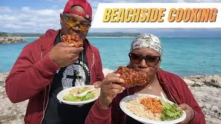 Perfect Beach Day Turned CHAOTIC😳| Kim&rsquo;s Fried Chicken(KFC) with ICOOL Gravy+ 4K Drone Shots