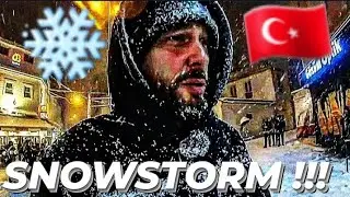 The Istanbul SNOWSTORM of March 2022 🇹🇷