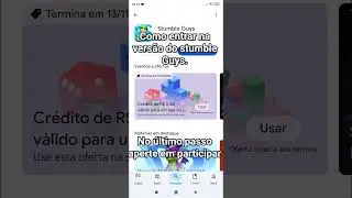 como entrar na vers&atilde;o beta stumble Guys