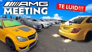 De LUIDSTE AMG MEETING ooit! 100+ AMG's geven tegelijkertijd vol gas! GEHOORSCHADE.. *Bizar*