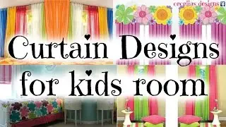 Curtain designs for kids rooms