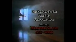 Saskatchewan Karate Association - vintage sk commercial