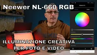 Neewer NL-660 RGB LED Panel Review for Photography and Video