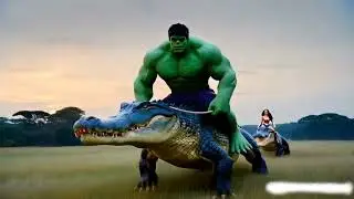 hulk vs crocodile