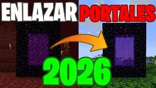 ✅COMO VINCULAR PORTALES EN EL NETHER EN MINECRAFT👈 | ENLAZAR PORTALES