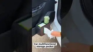 Multifunctional storage pocket ☎️8287789440 #storagepocket #storage #caroxygen #carstorage