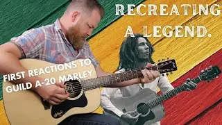 @GuildGuitarsUSA recreated the legendary Madeira A-20 owned by Bob Marley