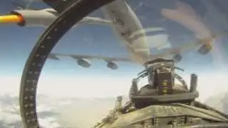 Great Cockpit Footage of F-15E Strike Eagles and F-16C Fighting Falcons Over Afghanistan