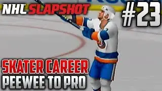 NHL Slapshot (Wii) | Peewee to Pro (Skater Career) | EP23 | MAKING TAVARES LOOK LIKE A NOBODY