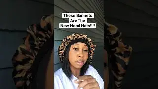 These Bonnets Are The New Hood Hats!!! #Shorts #blackcontentcreators #hoodcomedy