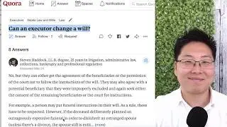 Executor Q&A:  Can an executor change a will?