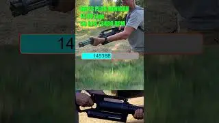 2.800 shots in 50 seconds 😱WELL WE23 Plus Airsoft Minigun