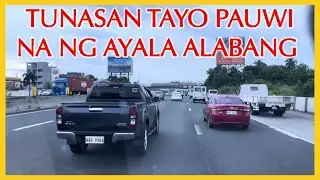 Travel to Alabang Filinvest from tunasan Muntinlupa via south Luzon expressway 