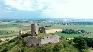 Der Desenberg bei Warburg (aufgenommen mit dem DJI Phantom 3 Advanced)