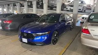 A look at zacks new Honda accord and taking it to the car wash