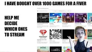 I've bought over 1000 games for 5$ and I need YOUR help