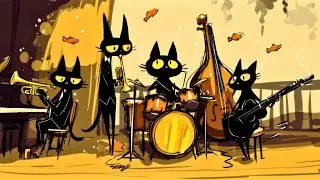 What if Cats Played Jazz in a Goldfish Bowl? | Jazz Cat Band