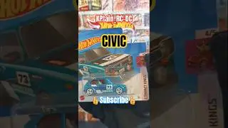 1973 Honda Civic Custom Hotwheels Diecast Car Review #new #rccar #shorts #remix