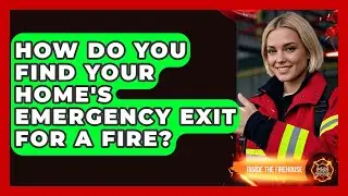 How Do You Find Your Home's Emergency Exit For A Fire? - Inside the Firehouse