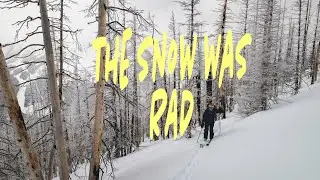 Backcountry Skiing to East Peak