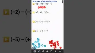 RESTA O SUSTRACCIÓN DE NÚMEROS ENTEROS. 