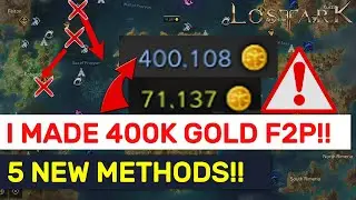 HOW I MADE 220,000+ GOLD F2P IN 5 DAYS! NEW ARGOS Trading Excel Methods! | Lost Ark