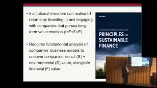 How to speed up sustainable finance?